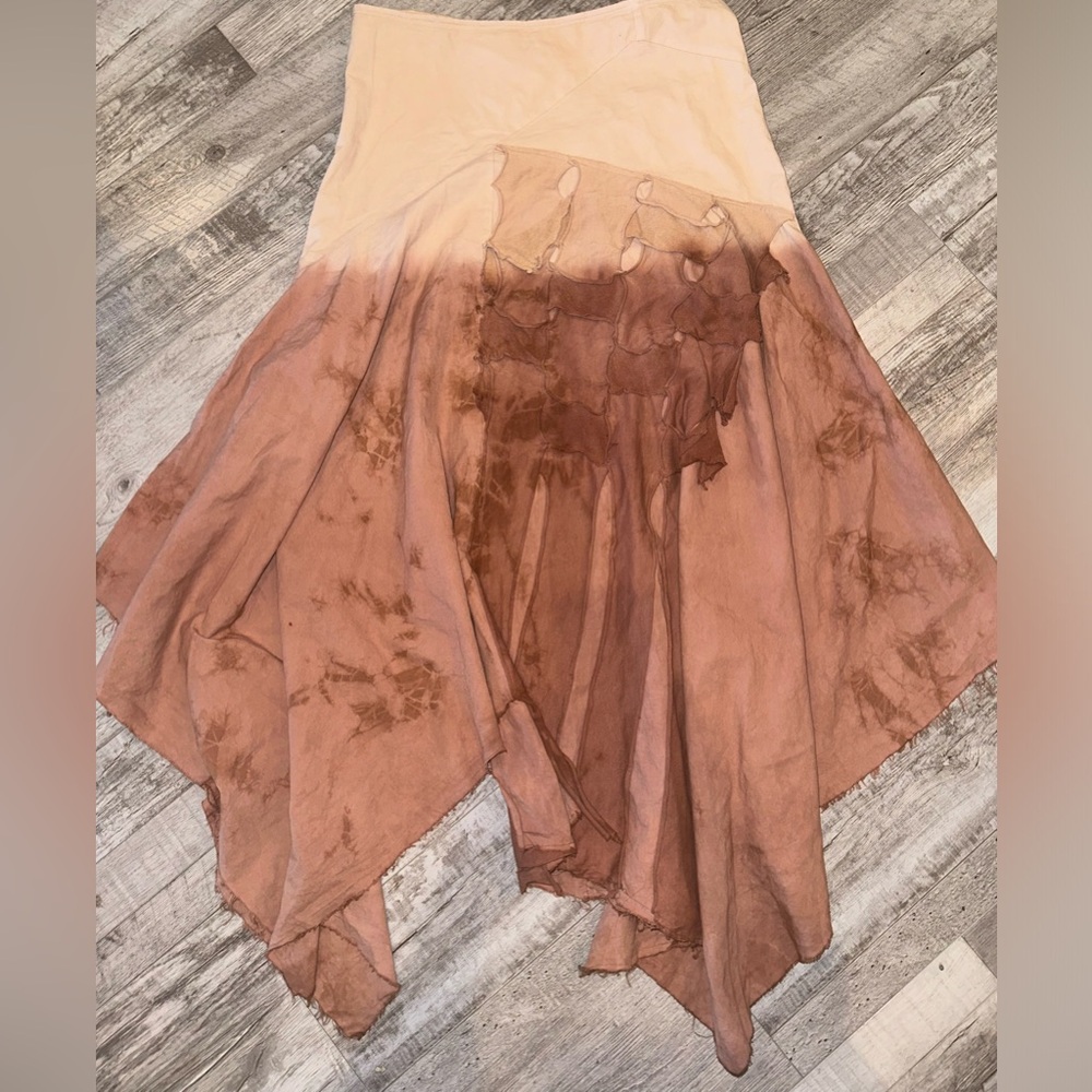 MOI Rust maxi skirt size Med EUC